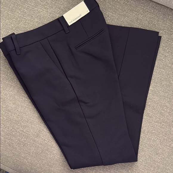 Ann Taylor The Straight Navy Pants - Picture 2 of 6